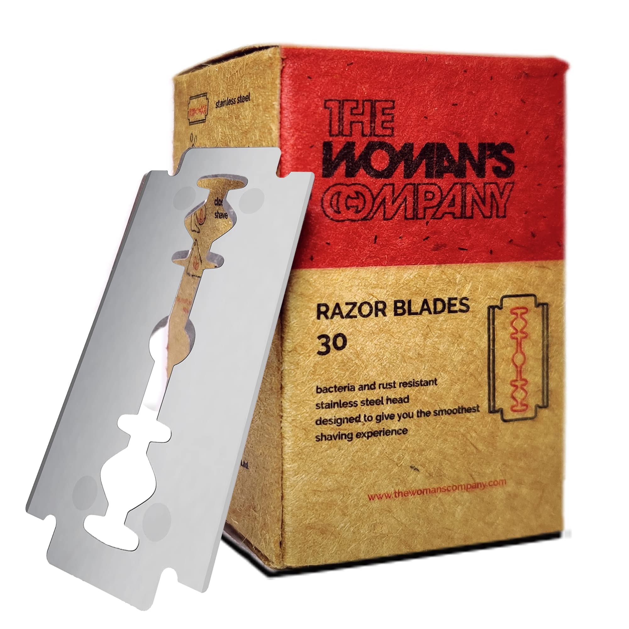The Woman’s Company Hair Removal Replaceable Razor Blades for Smooth Shaving | Grade 5 Stainless Steel | Pack of 30 Counts (B09HV5G41M) Amazon Price History, Amazon Price Tracker