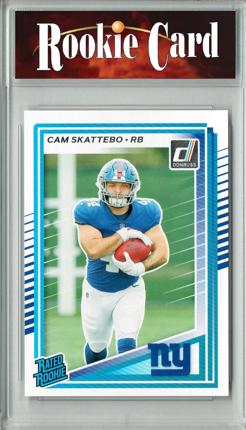 Cam Skattebo 2025 Donruss Football #302 Rookie Card New York Giants