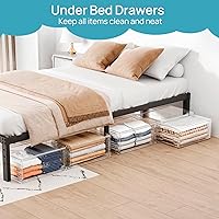 Vista 7 de Vtopmart - 2 paquetes de grandes contenedores de almacenamiento apilables transparentes de 27QT, contenedores de almacenamiento de plástico