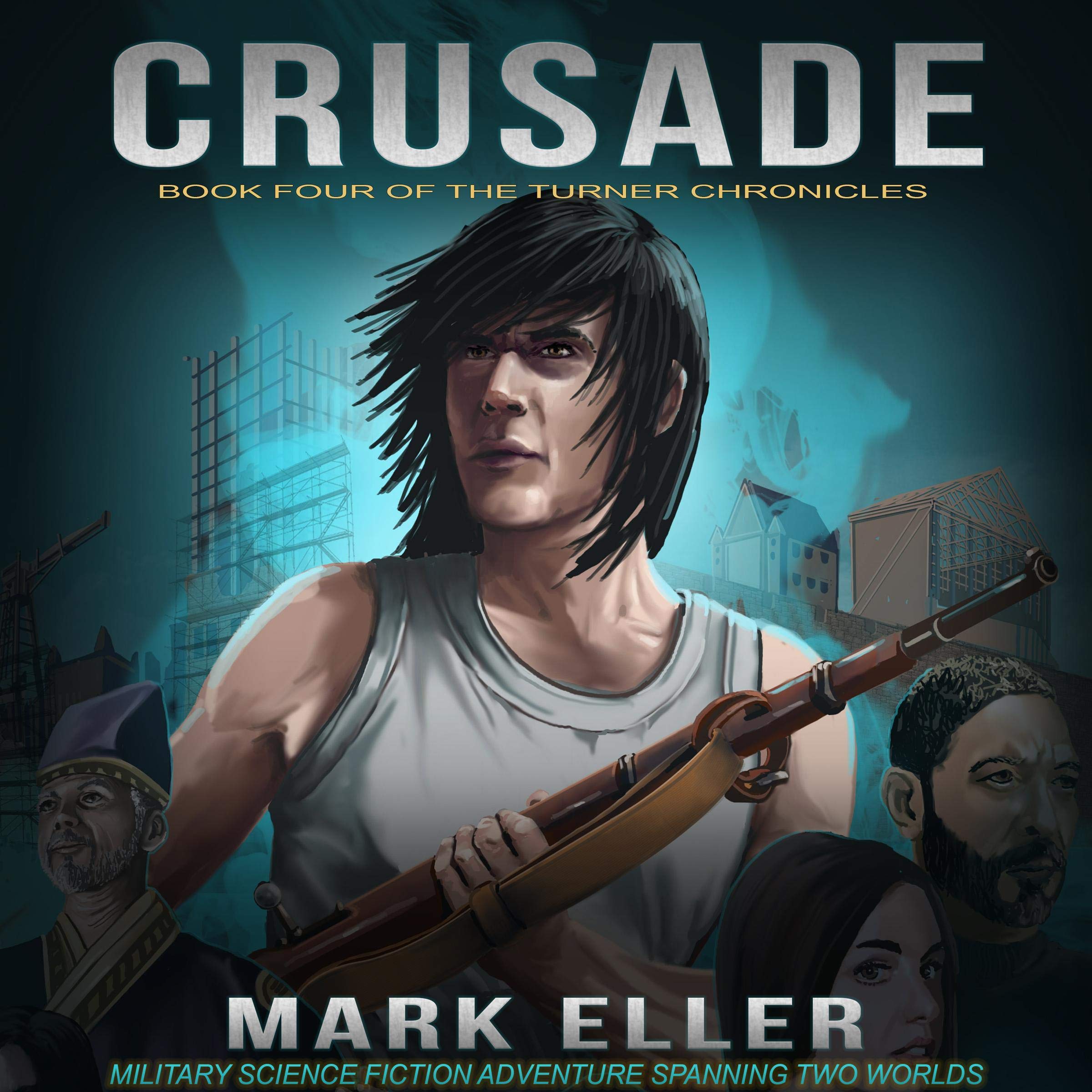 Cover art for Crusade: A Military Science Fiction Adventure Spanning Two Worlds
