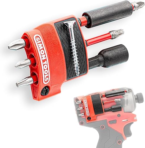 Miniatura 10 de Driver & Drill - Soporte magnético para brocas Simon tools Gen 3 Milwaukee para Impact Driver M12, soporte para brocas de impacto con lado magnético