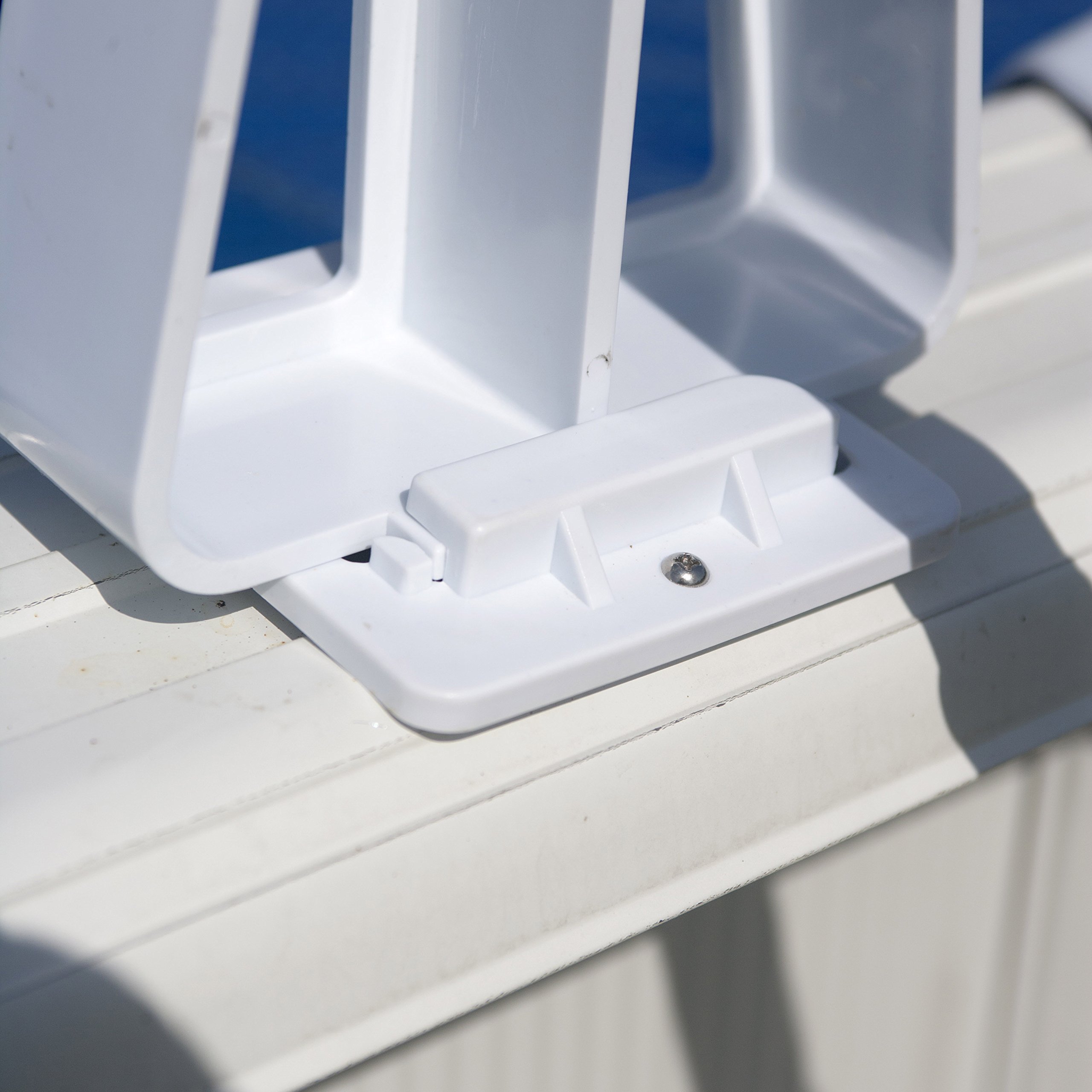 Gre 40135 - Teleskopischer Aufroller für aufgestellte Pools, maximale Breite 6 m, Aluminium