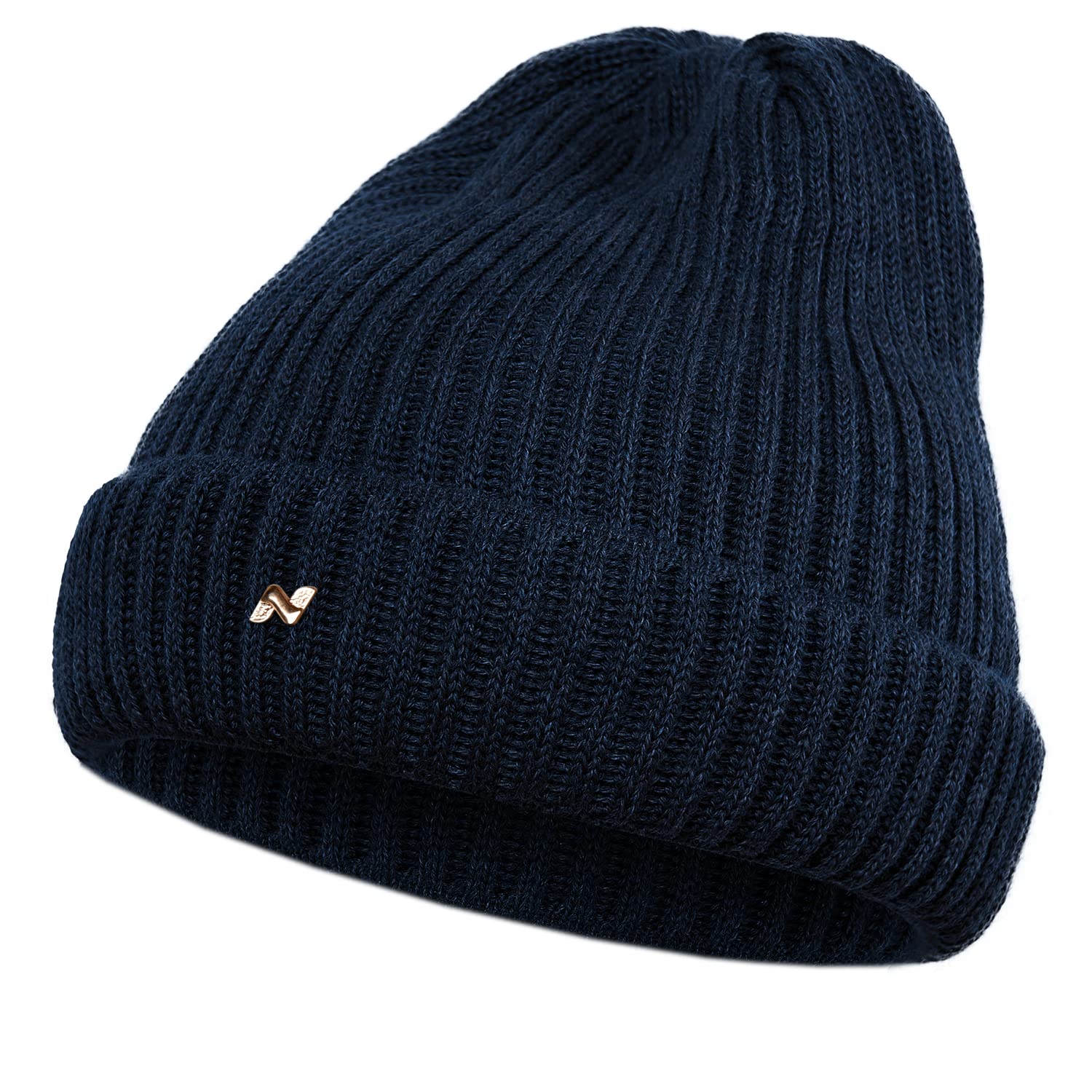 NYTTED® Merino Mütze - Made in Germany - 100% feinste Merinowolle - Wollmütze für Herbst & Winter - Unisex - Beanie für Damen & Herren - Warme Wintermütze - Merino Beanie