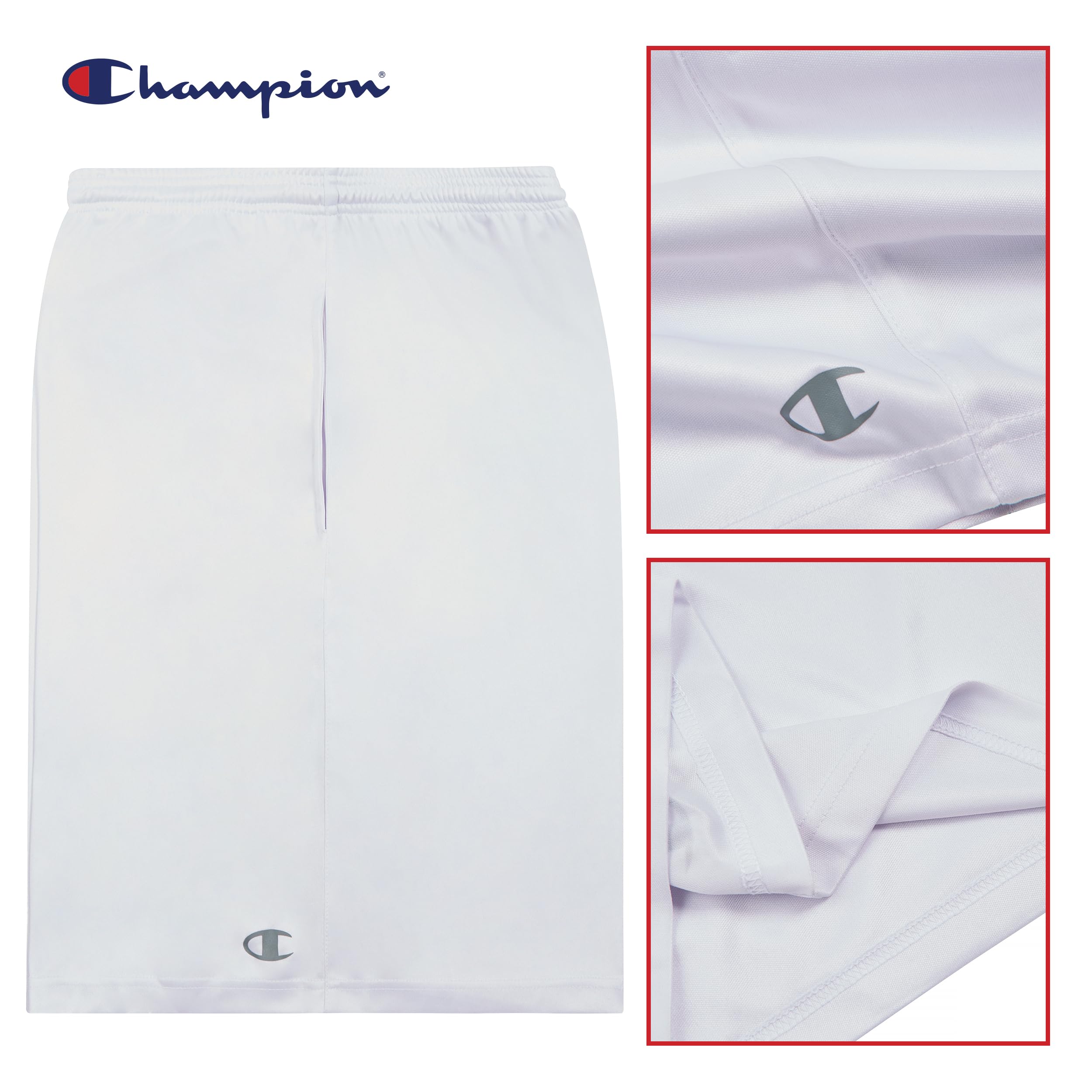 Champion Große und große Basketball-Shorts für Herren - Herren Mesh-Shorts groß und groß