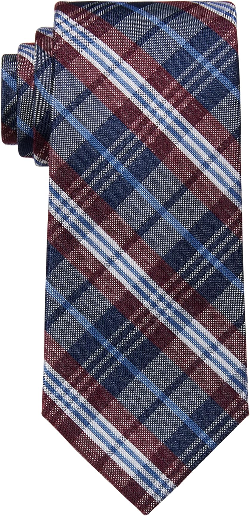 Mens Plaid Tie