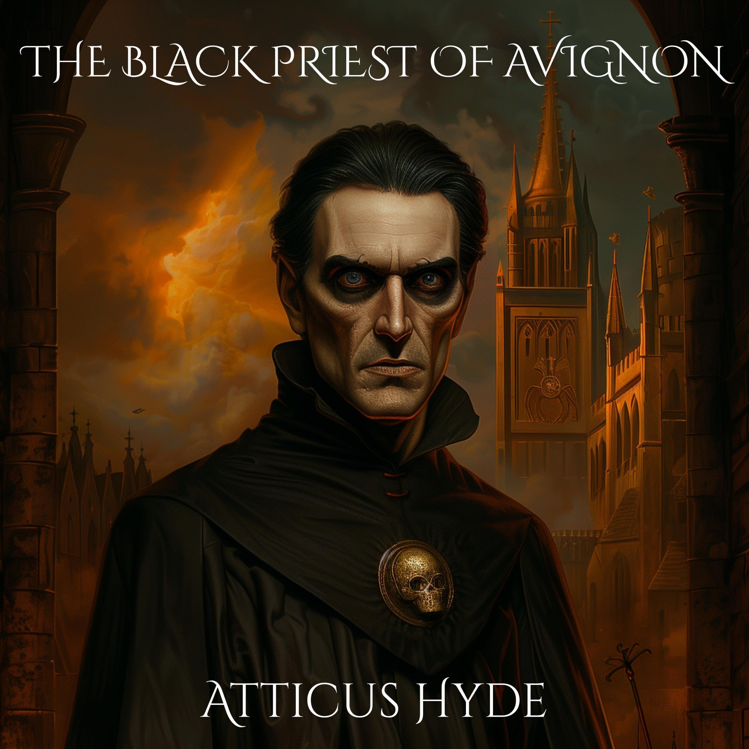 Cover art for The Black Priest of Avignon