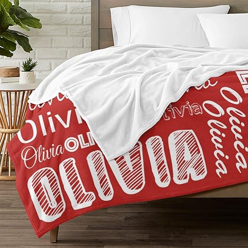 Miniatura 2 de Dr.TOUGH Mantas personalizadas para niños y adultos, mantas personalizadas con nombre, manta personalizada para niños con nombre, regalos