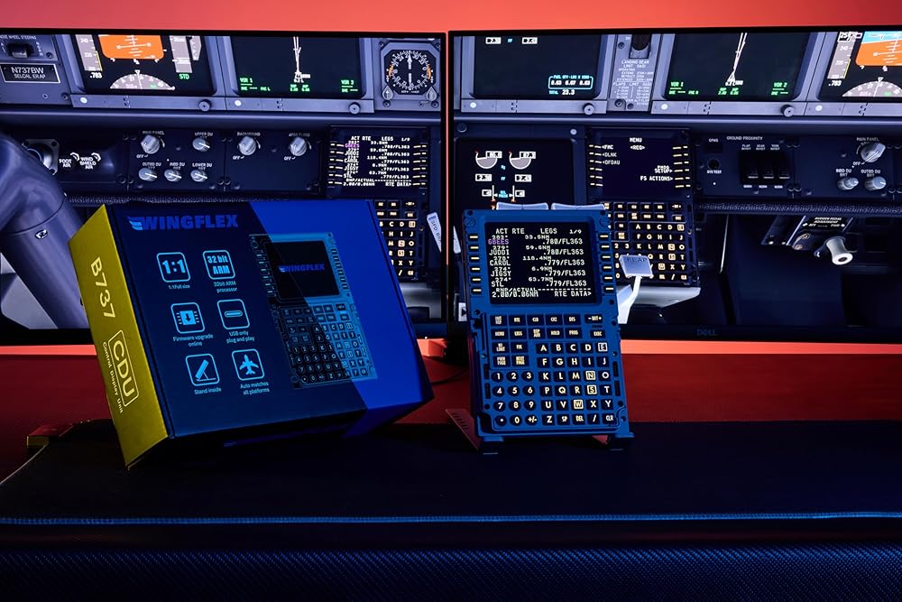 WINGFLEX Flight Simulator Mode Control Panel CDU for Liberia | Ubuy