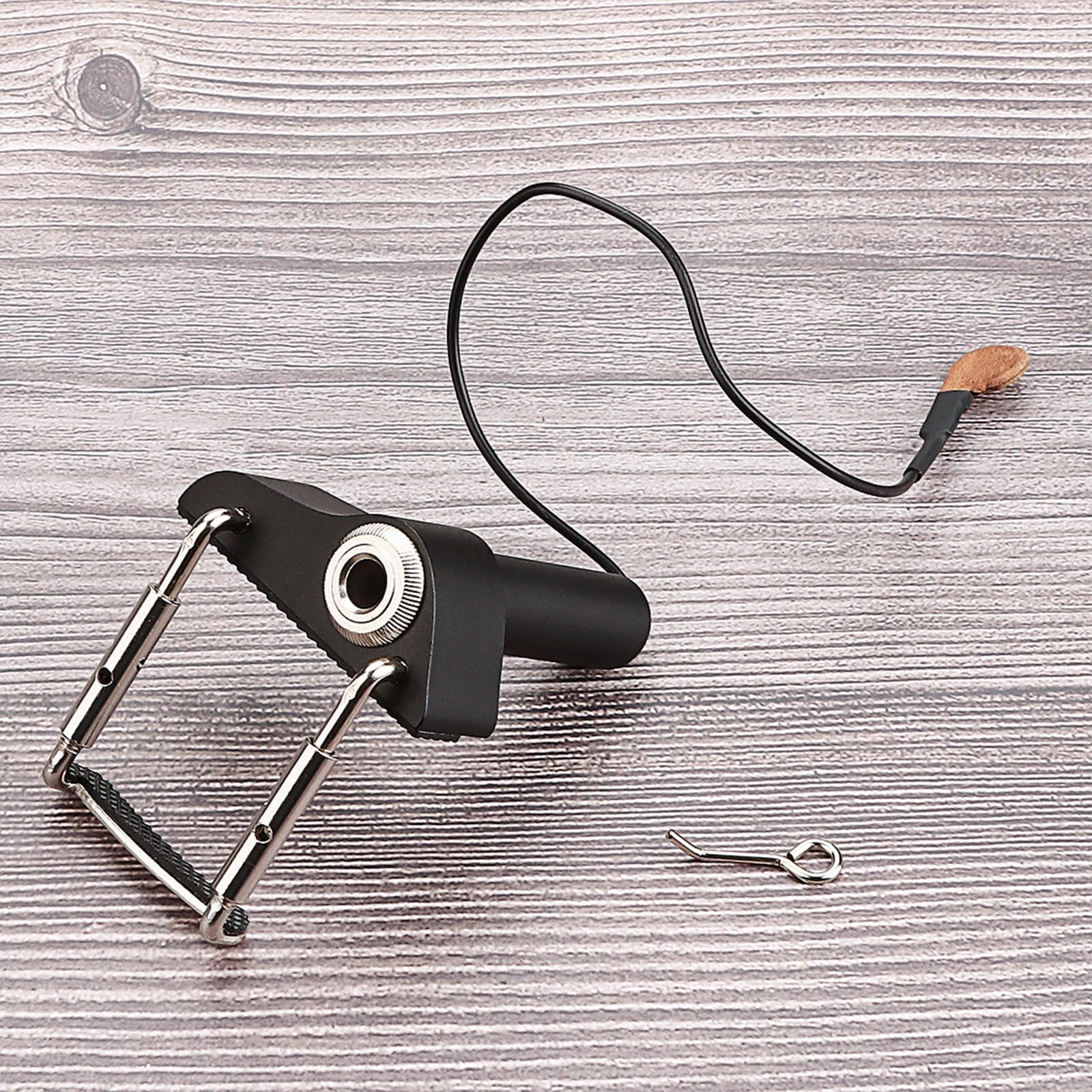 Portatile Piezo Violino Pickup Suono Acustico Violino Ponte Pickup Strumento Musicale Pickup Per Strumento A Corda Violino