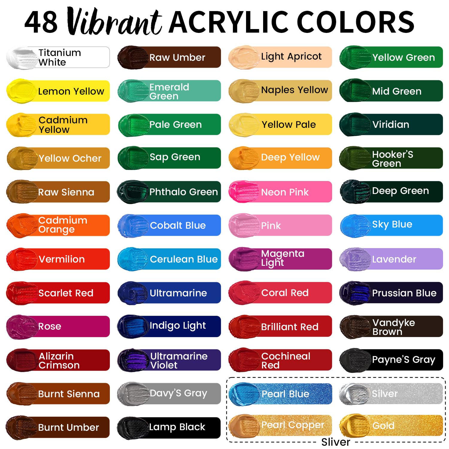 86-teiliges Acryl-Malset mit Tischstaffelei, 48 Farben, Acrylfarben-Set, Pinsel-Set und Etui, Pinselbecken und Kunstschürze, komplettes Kunstbedarf, Malset für Erwachsene, Künstler, Anfänger