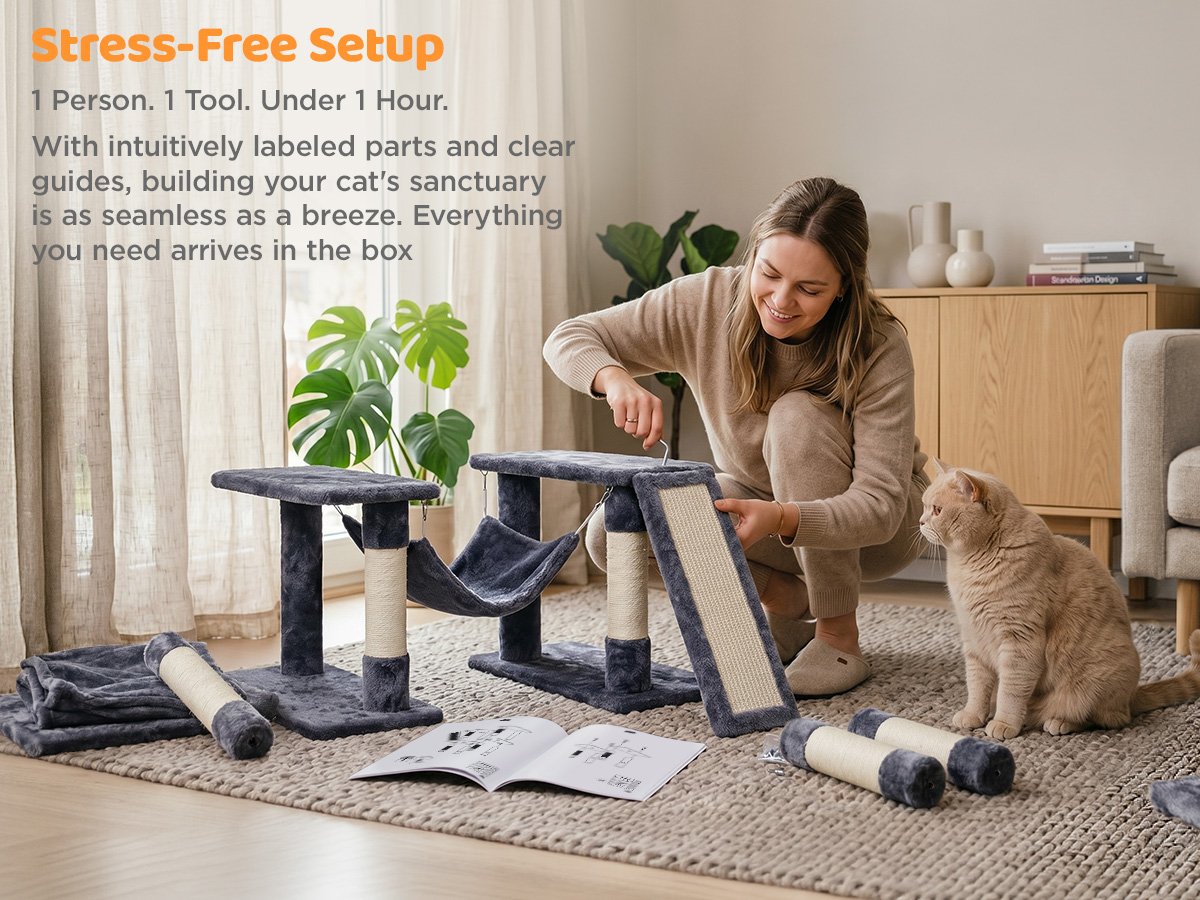 Amazon.com : Yaheetech 63in Large Cat Tree for Heavy Cats up to