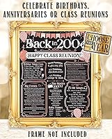 Vista 387 de Lone Star Art 66ª Reunión de Graduados (Sesenta y seis) Decoración en Oro - Recordando El Año - Clase de 1959 - Póster Sin Marco de 11x14 - Globos