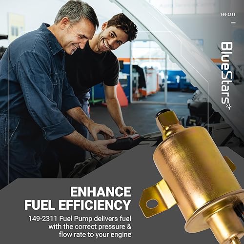 Miniatura 2 de BlueStars 149-2311 Bomba de combustible eléctrica de 12 V  Compatible con generador Onan Cummins 4KW Microlite MicroQuiet Airtex 4000 4KW RV