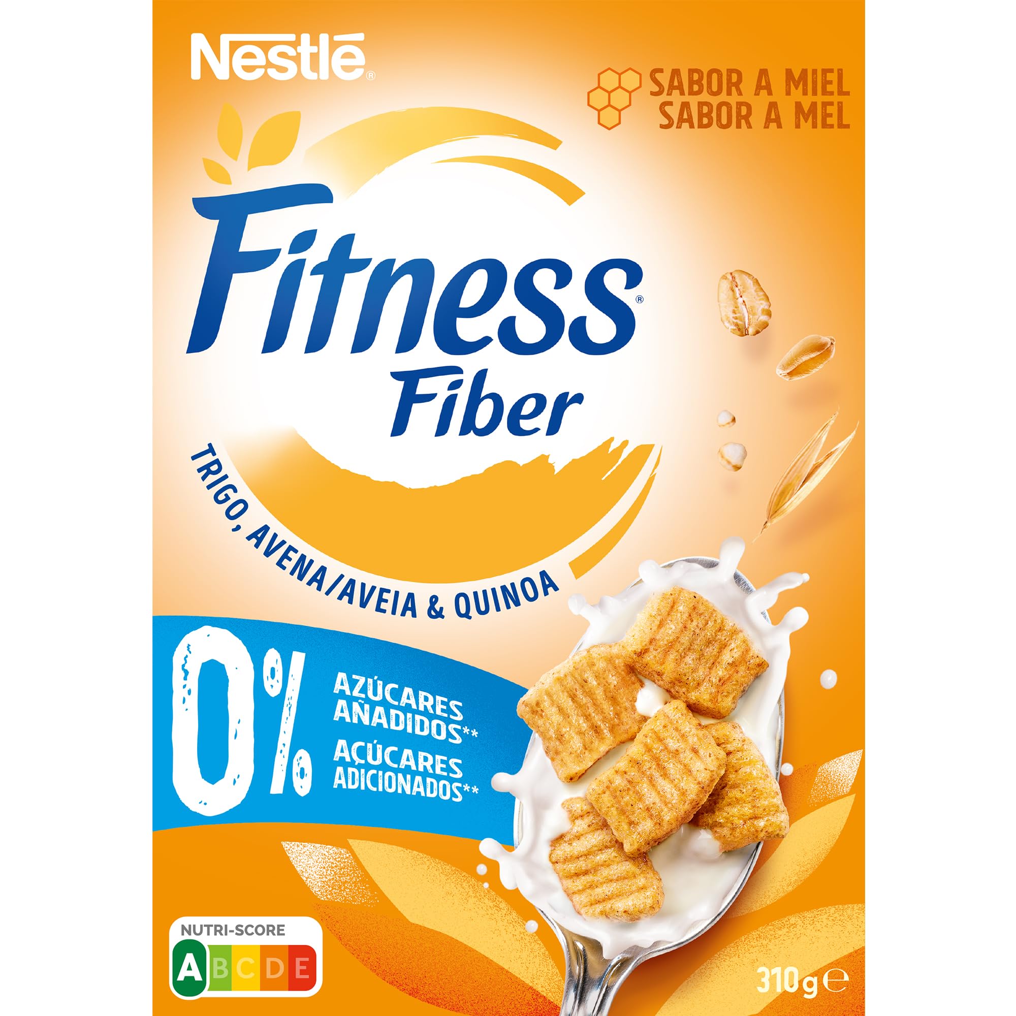 FITNESS Cereales Desayuno con miel y Fibra 310g