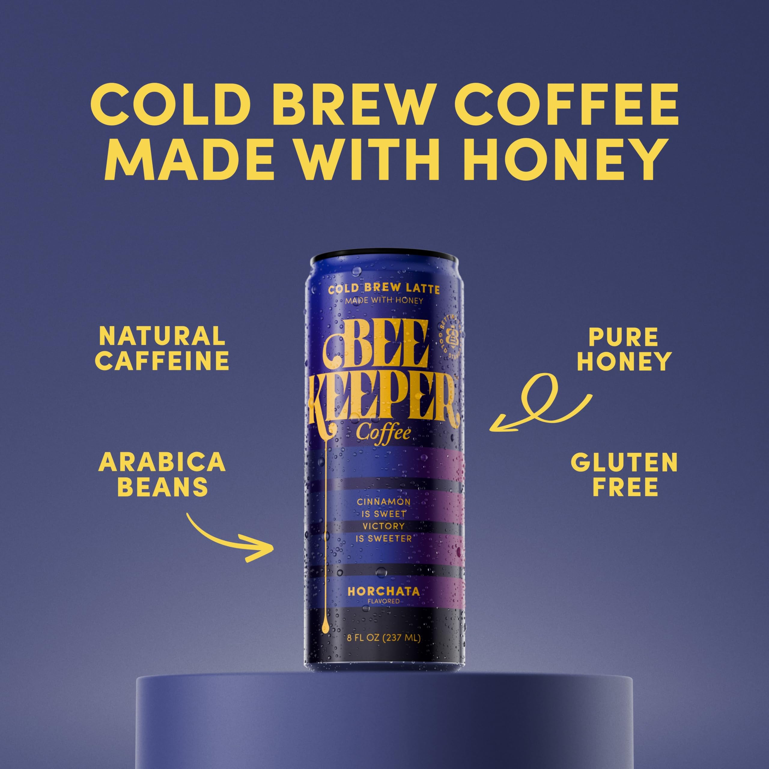 Amazon.com: Beekeeper Horchata Latte Cold Brew Coffee Drinks with