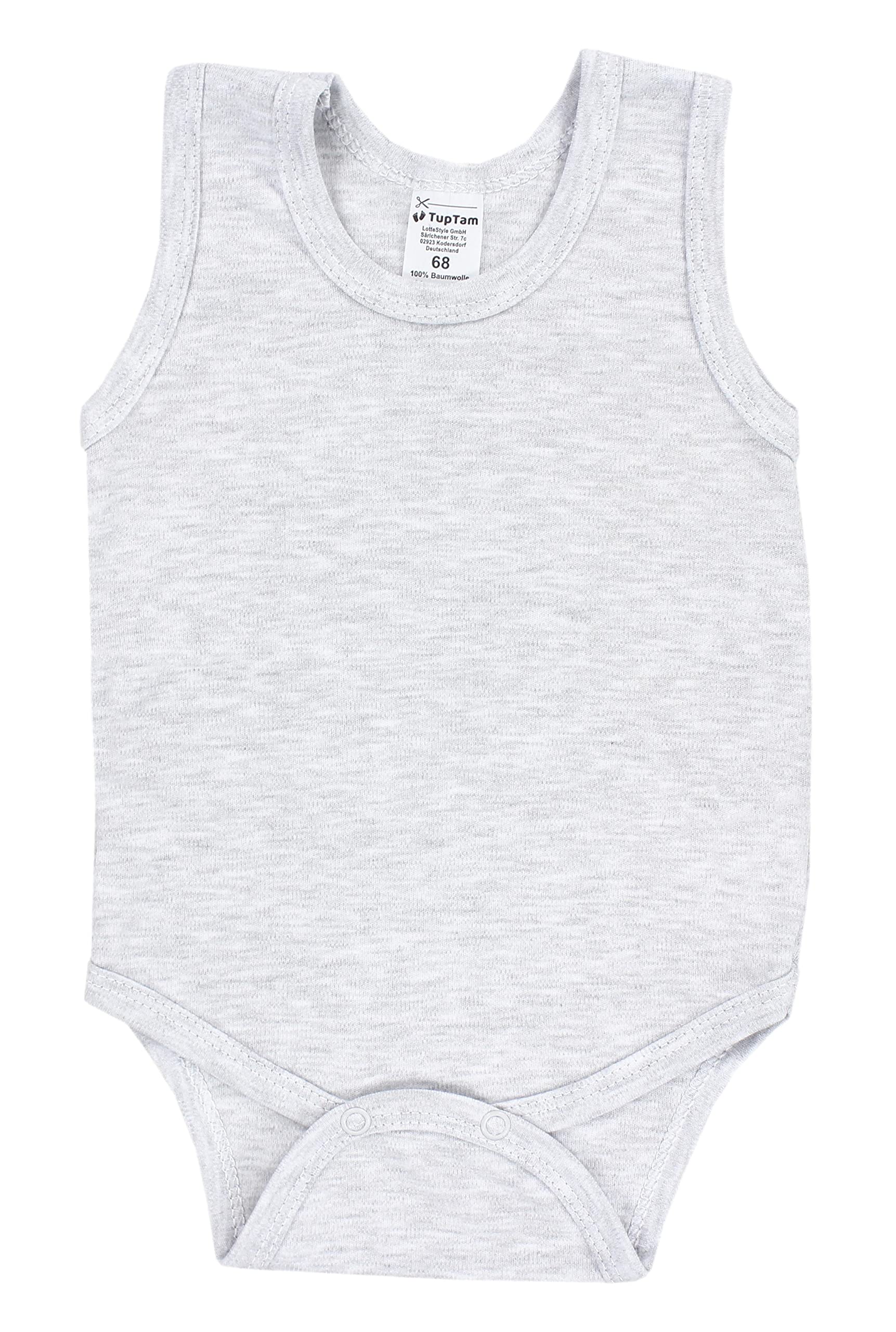 TupTam Body Neonato – Body Bambino in Cotone 5 Pezzi, Body Neonato 0-3 Mesi, OEKO-TEX
