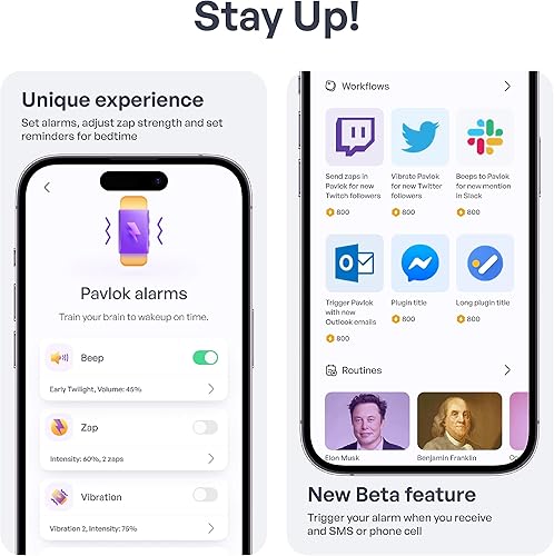 Miniatura 6 de Reloj de choque el reloj despertador número 1 del mundo entrena tu cerebro para despertarte a tiempo para personas que duermen pesados con problemas