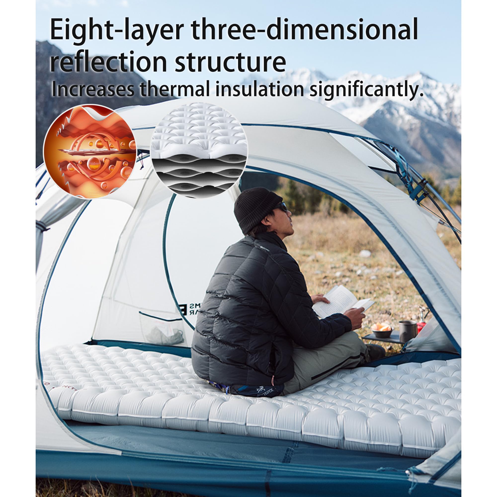 Naturehike Camping Mattress R-Value 5.8 Camp Bed Adults Camp Cot - View #5