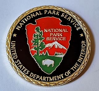 Generic DOI Department of Interior - National Park Service #C1479B Government Honor Challenge Coin Award
