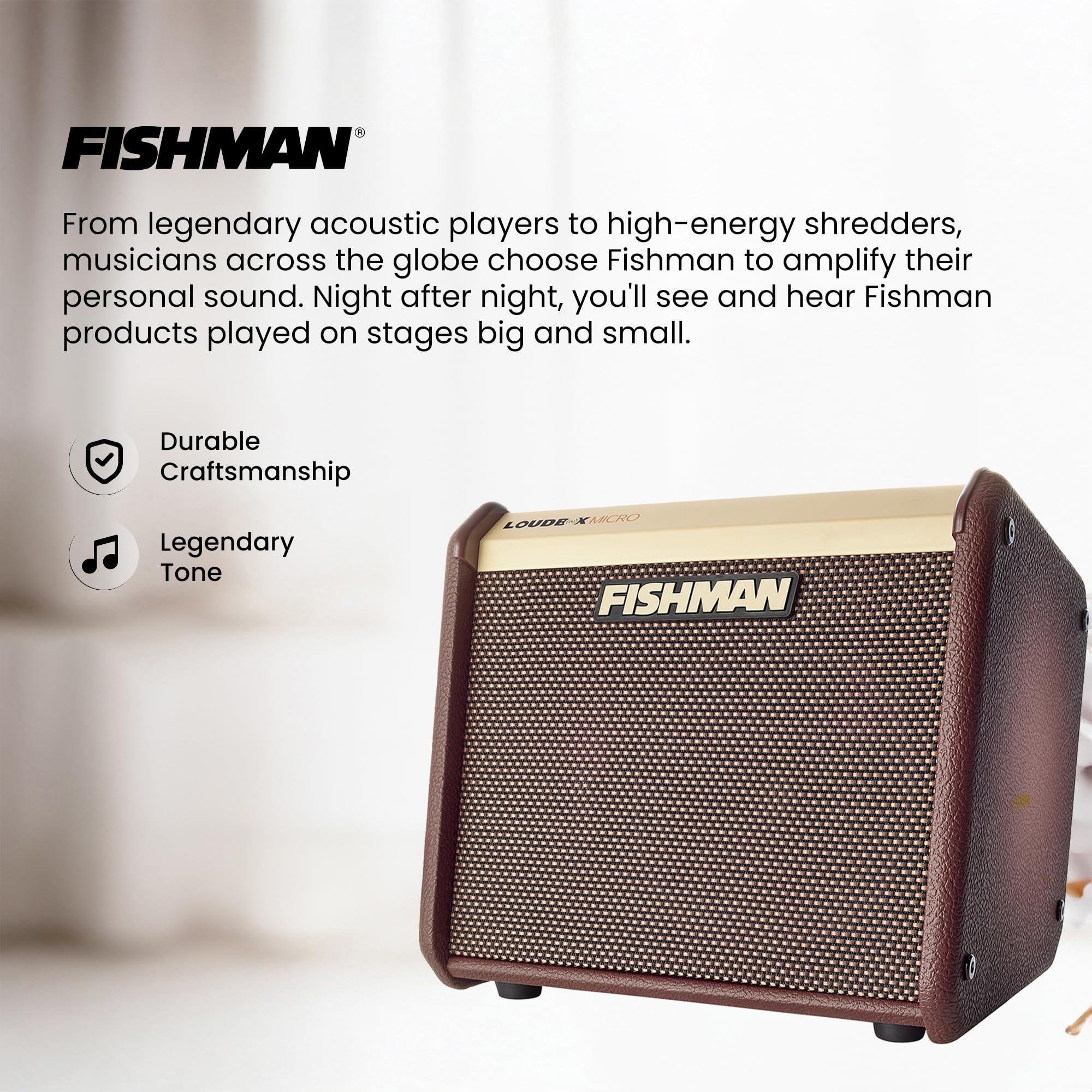Amazon.com: Fishman Loudbox Micro 40-Watt Acoustic Guitar Combo