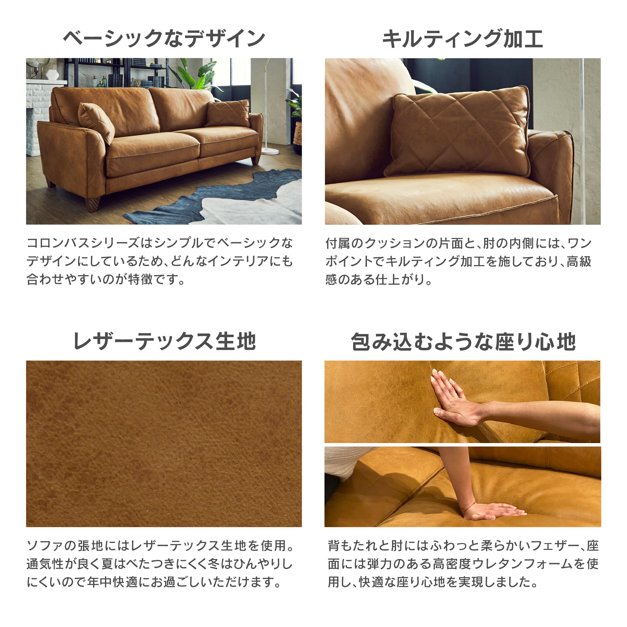 美品　ブラウン本革レザーソファ 約200cm 受注生産】genuine leather sofa 本革レザーソファ 2人掛け