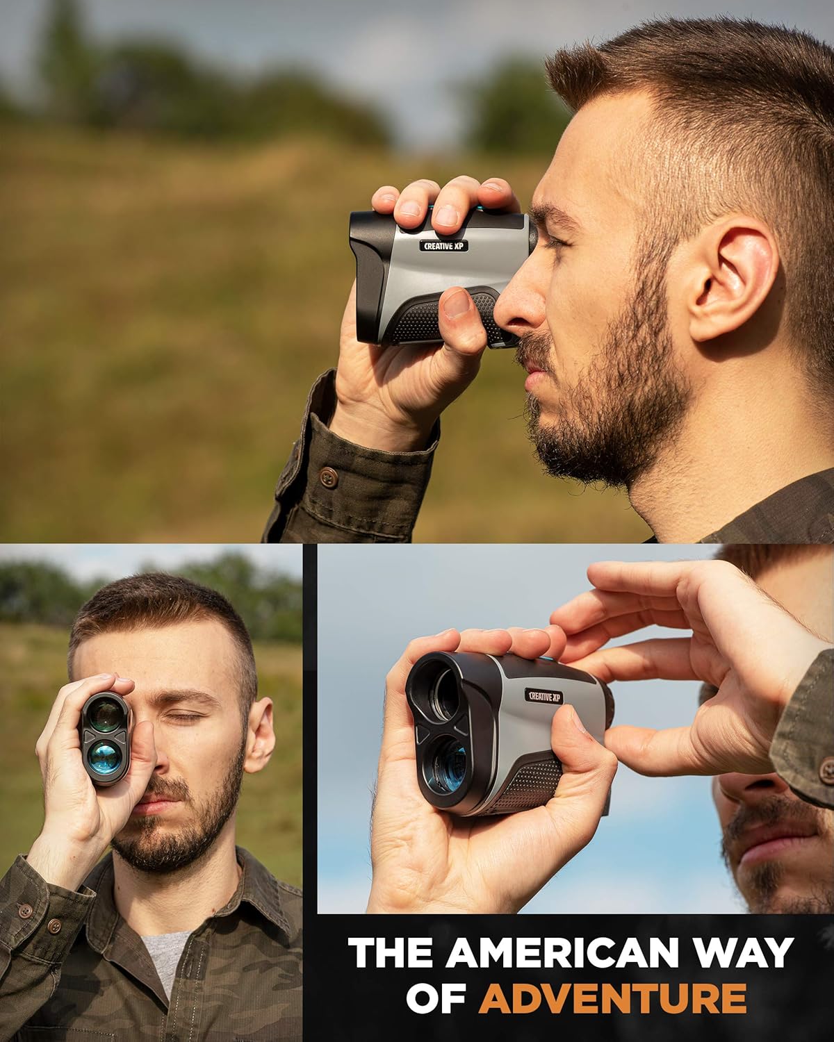 Bеѕt Dеаl 🛒 CREATIVE XP Golf Rangefinder 1100 Yards - Range Finder for Hunting and Archery, 6X Digital Rangefinders with Slope Mode, Pro Flag-Lock and Angle Compensation – Case Holder & Hand Strap
