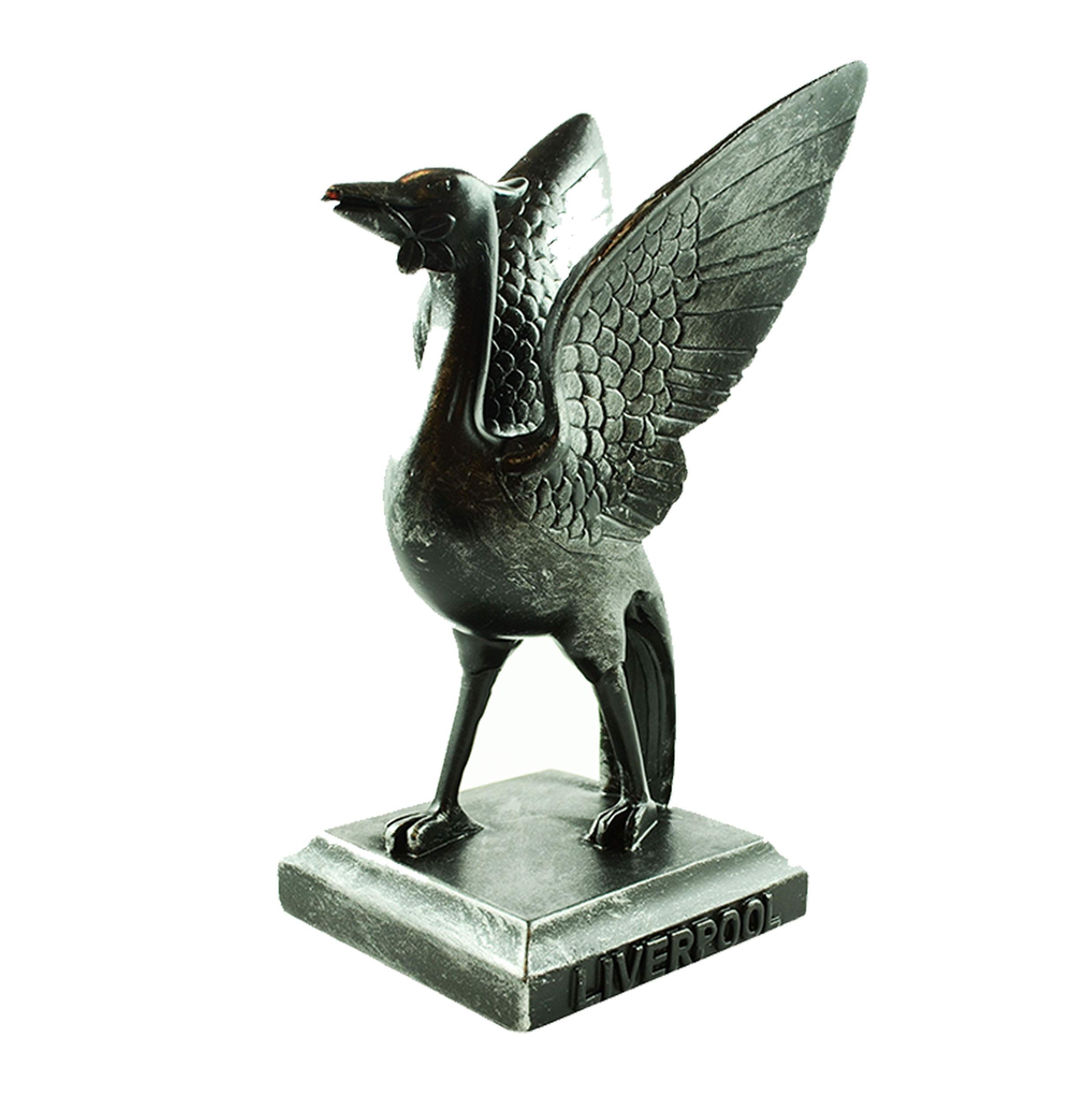 Partisan Grey Liverpool 3D Model Liver Bird Pewter Xl