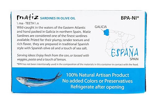 Vista 3 de Sardinas españolas en aceite de oliva.