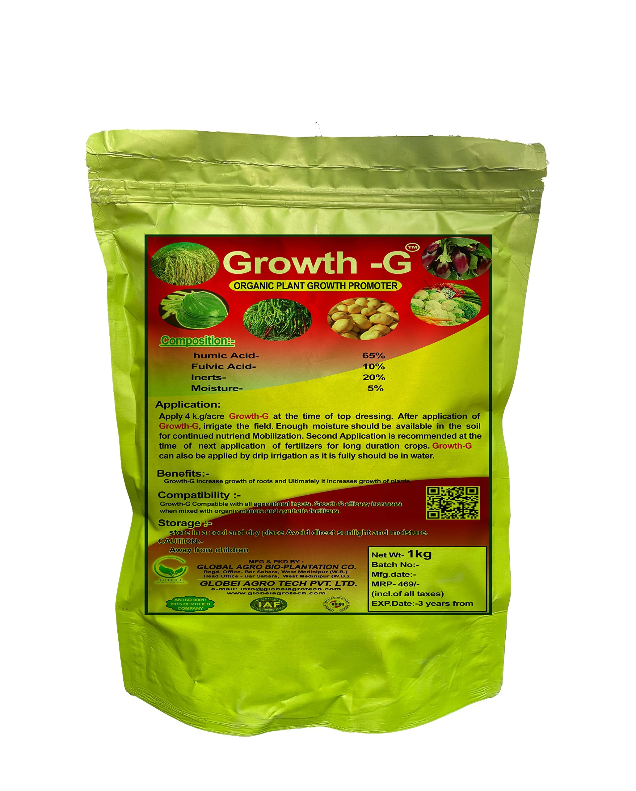 GROWTH-G Plant Growth Promoter/Booster Organic Fertilizer - 1kg. (B0BF486PRD) Amazon Price History, Amazon Price Tracker