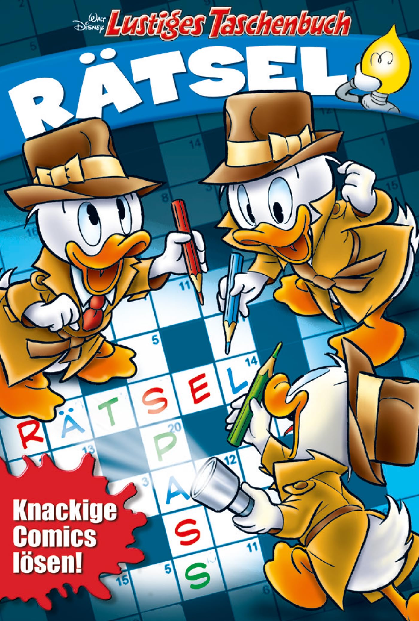 Lustiges Taschenbuch Rätsel 01 by Disney (German) PAPERBACK 9783841329141