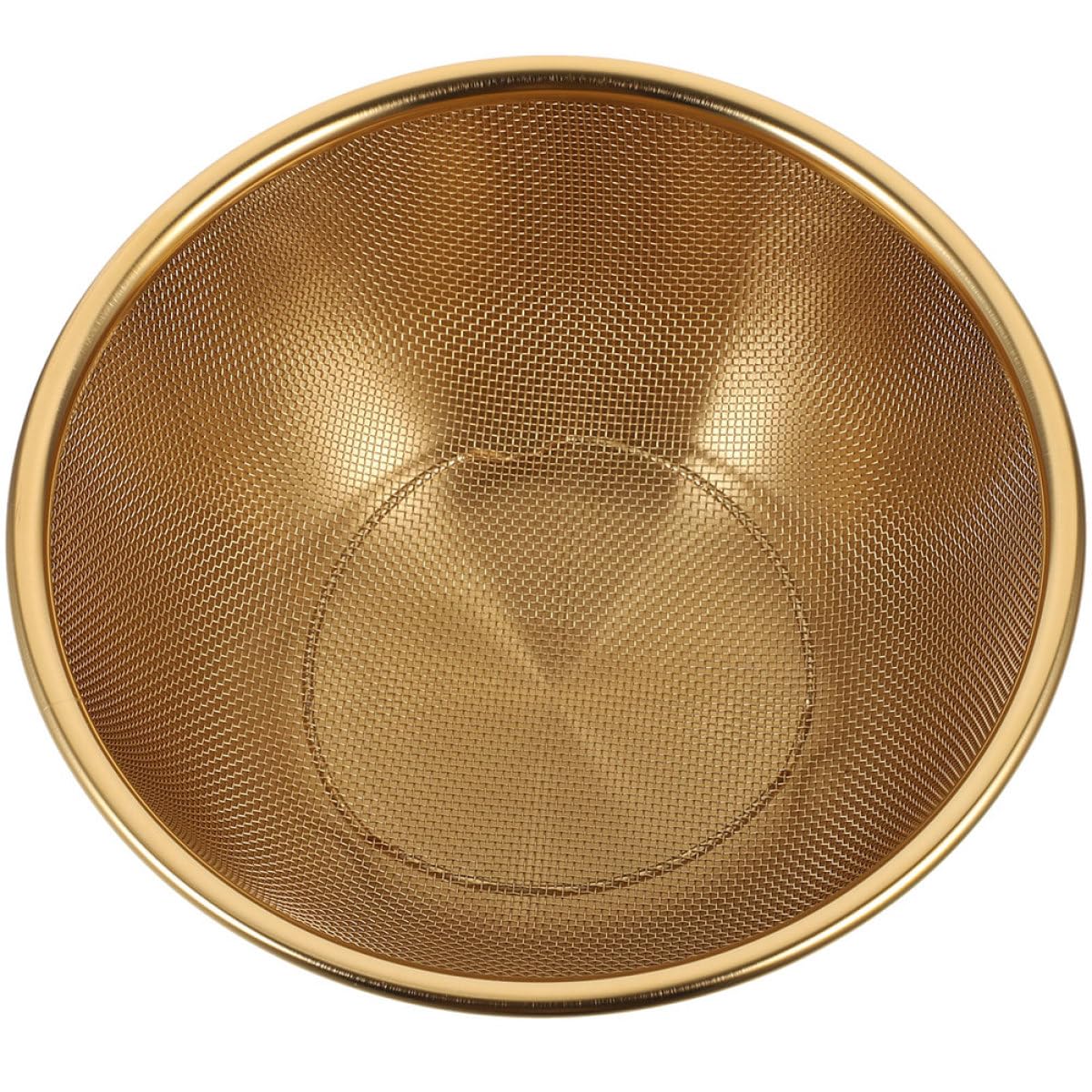 Set da Cucina in Acciaio Inossidabile 2 Pezzi Scolapasta per Riso e Ciotola per Lavaggio Frutta Resistente di Forte Durezza per Uso in Cucina