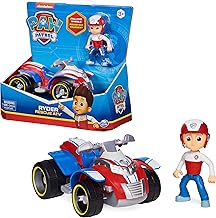 LA PAT' PATROUILLE - VÉHICULE + FIGURINE RYDER - Véhicule de 15 cm Avec 1 Figurine À Collectionner Pat' Patrouille - Paw Patrol - 6060755 - Jouet Enfant 3 Ans et +