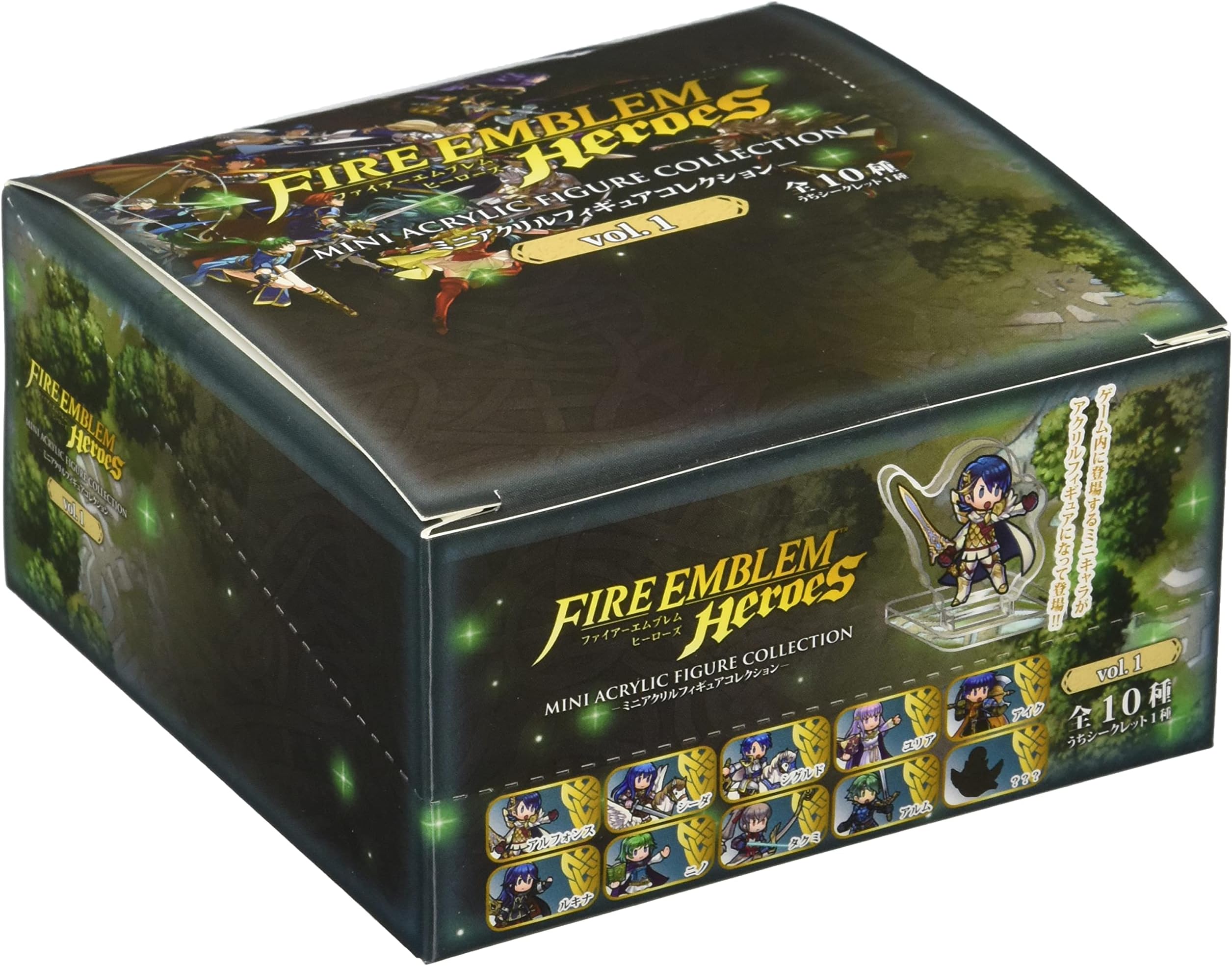 Fire Emblem Heroes - Mini Acrylic Figure Collection Vol.1 10Pack Box
