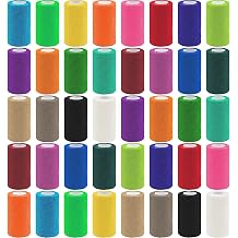 40 Pack Self Adhesive Bandage Wrap,4" X 5 Yards Elastic Cohesive Bandage