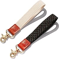 Vista 1 de Wristlet Lanyard, Stretchy Wrist Lanyard for Keys, Elastic Braided Keychain Strap ID Badge Wallet Holder