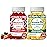 Lunakai Prenatal and Vitamin D3 Gummies Bundle - Pregnancy Multivitamin Gummy with Iron & Folic Acid - Immunity, Bone and Mood Support Supplement for Adults - 30 Days Supply
