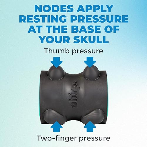 Miniatura 6 de Chirp Combo de rodillos de espuma de rueda para espalda y cuello, kit de alivio del dolor y dolor de cabeza con masaje muscular de tejido profundo y