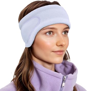 Sukeen Running Ear Warmer for Women, Double-Layer Soft Warm Winter Headband