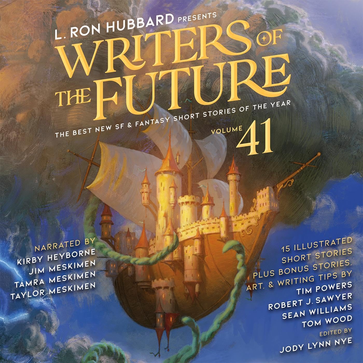 Cover art for L. Ron Hubbard Presents Writers of the Future Volume 41