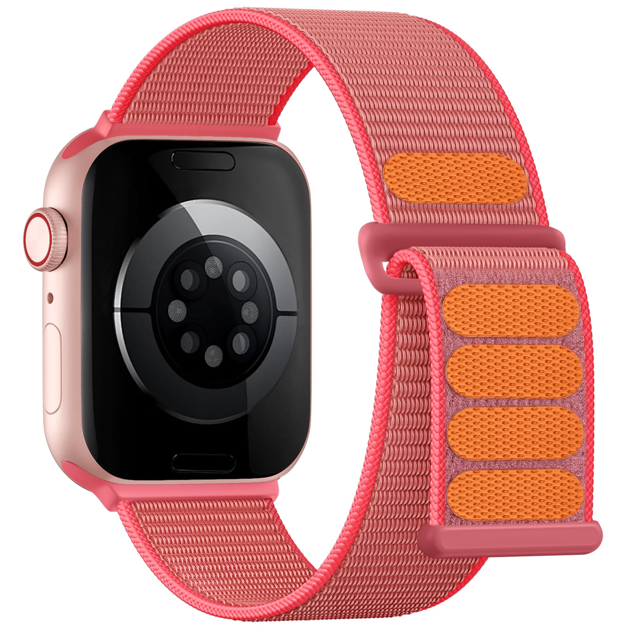 Lenrao Soft Nylon Sport Loop Compatible with Apple Watch Bands Women Men