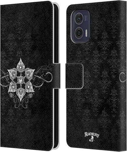 Miniatura 7 de Head Case Designs Officially Licensed Alchemy Gothic Mjolnir Hammer Illustration Leather Book Wallet Case Cover Compatible with Motorola Moto G73 5G