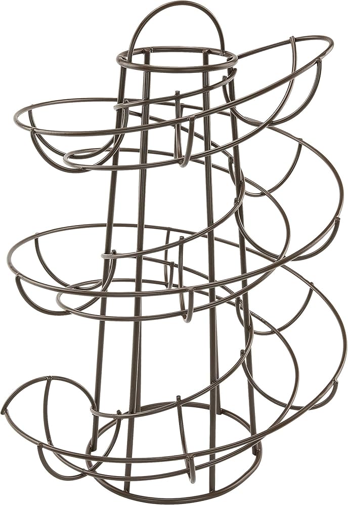 イマンディシュラック Amazon.com: Egg Skelter Deluxe – Modern Spiraling Dispenser Rack