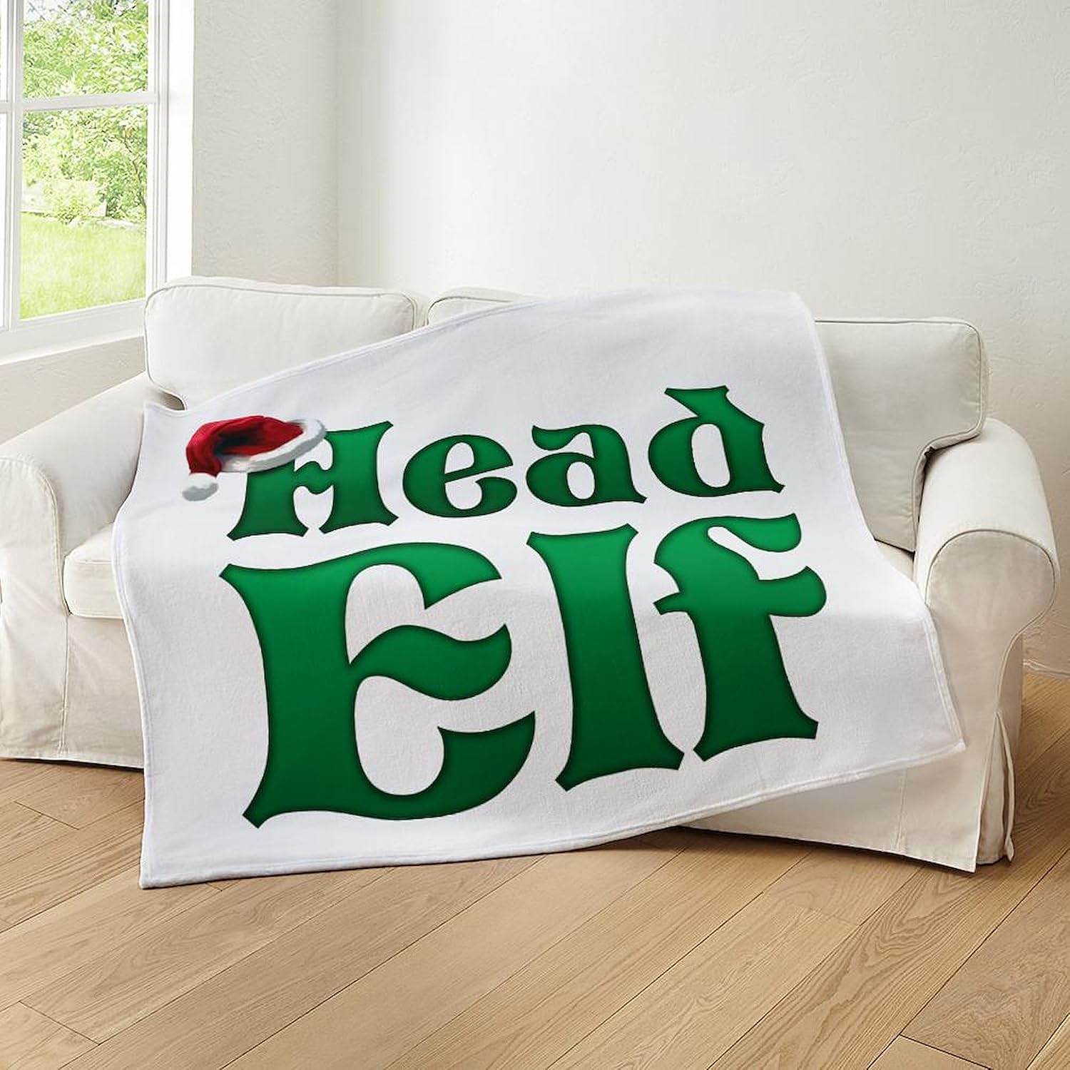 CafePress Head Elf Throw Blanket Super Soft Fleece Plush Throw Blanket, 60"x50"