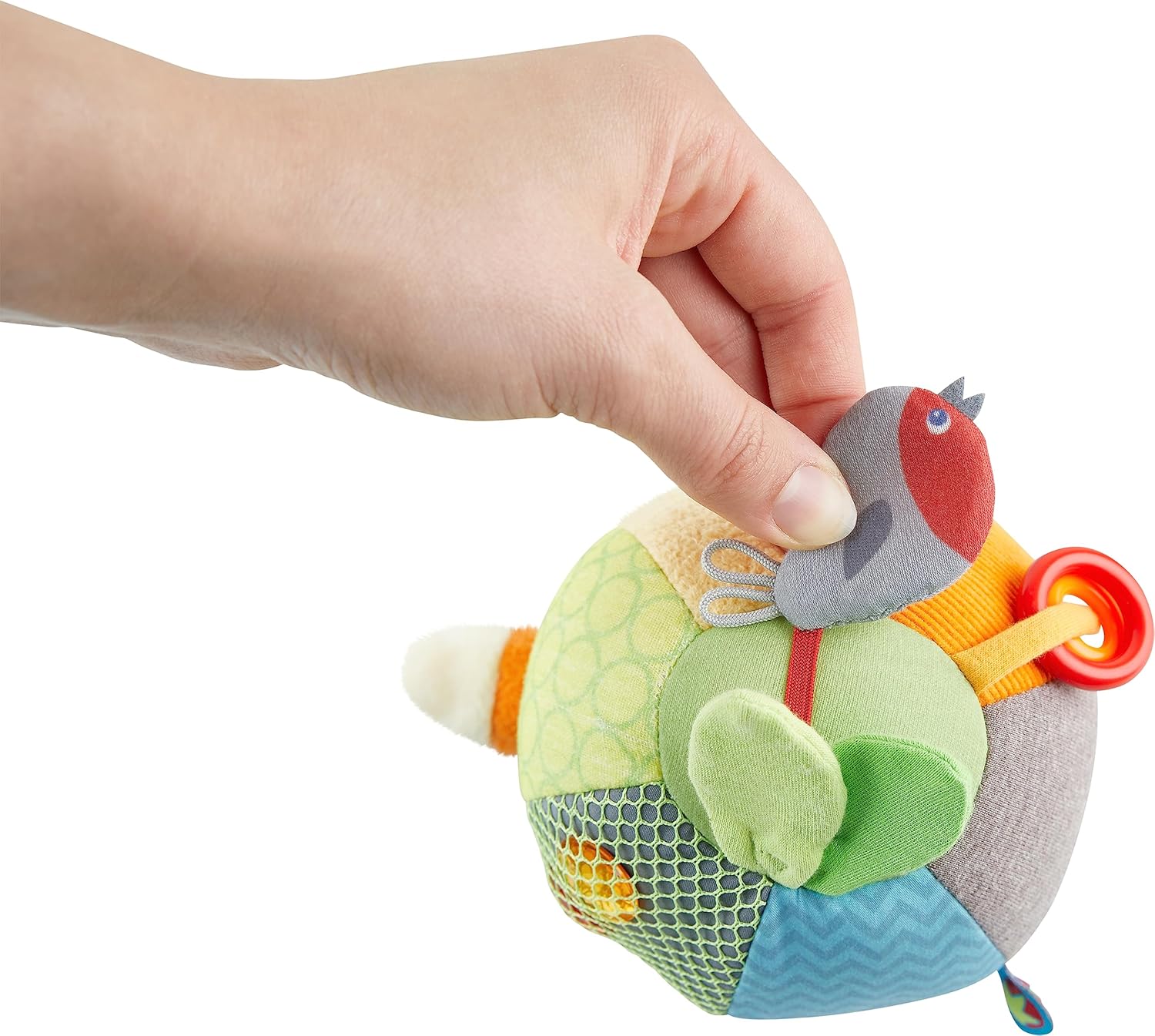 HABA - Forest Friends Discovery Ball - Sensory Ball for Baby - First Age Toy - 306893