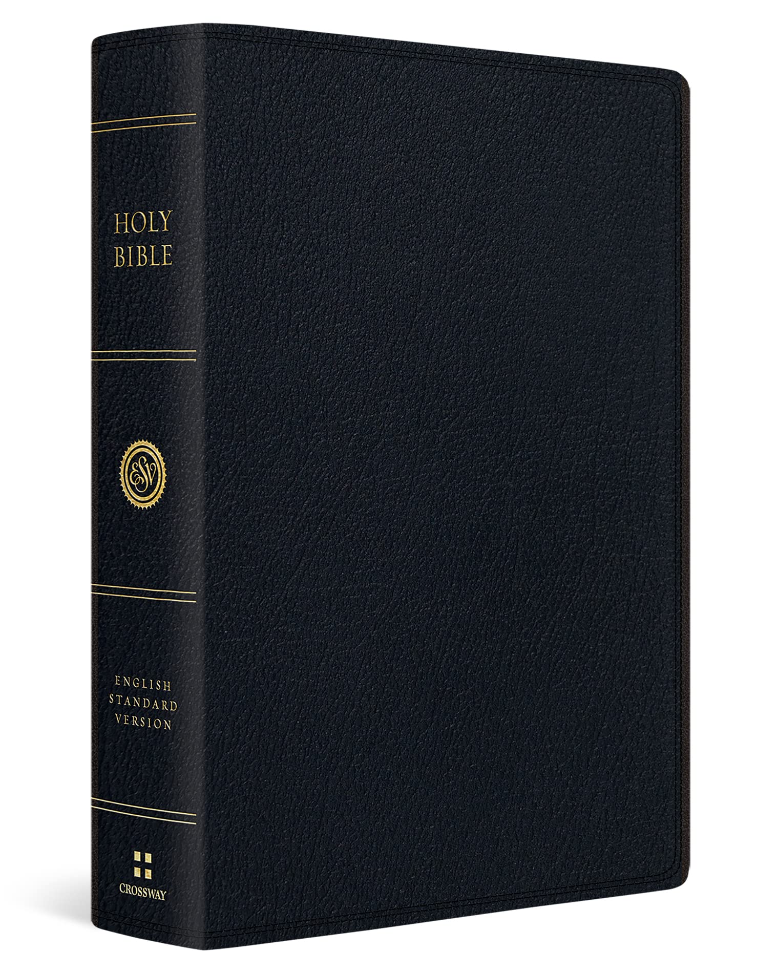 ESV Super Giant Print Bible (Genuine Leather, Black) by Not Available (2019, ...