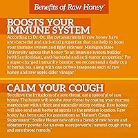 Vista 6 de Smiley Honey - 100% Tupelo Honey Raw and Unfiltered (16 oz)