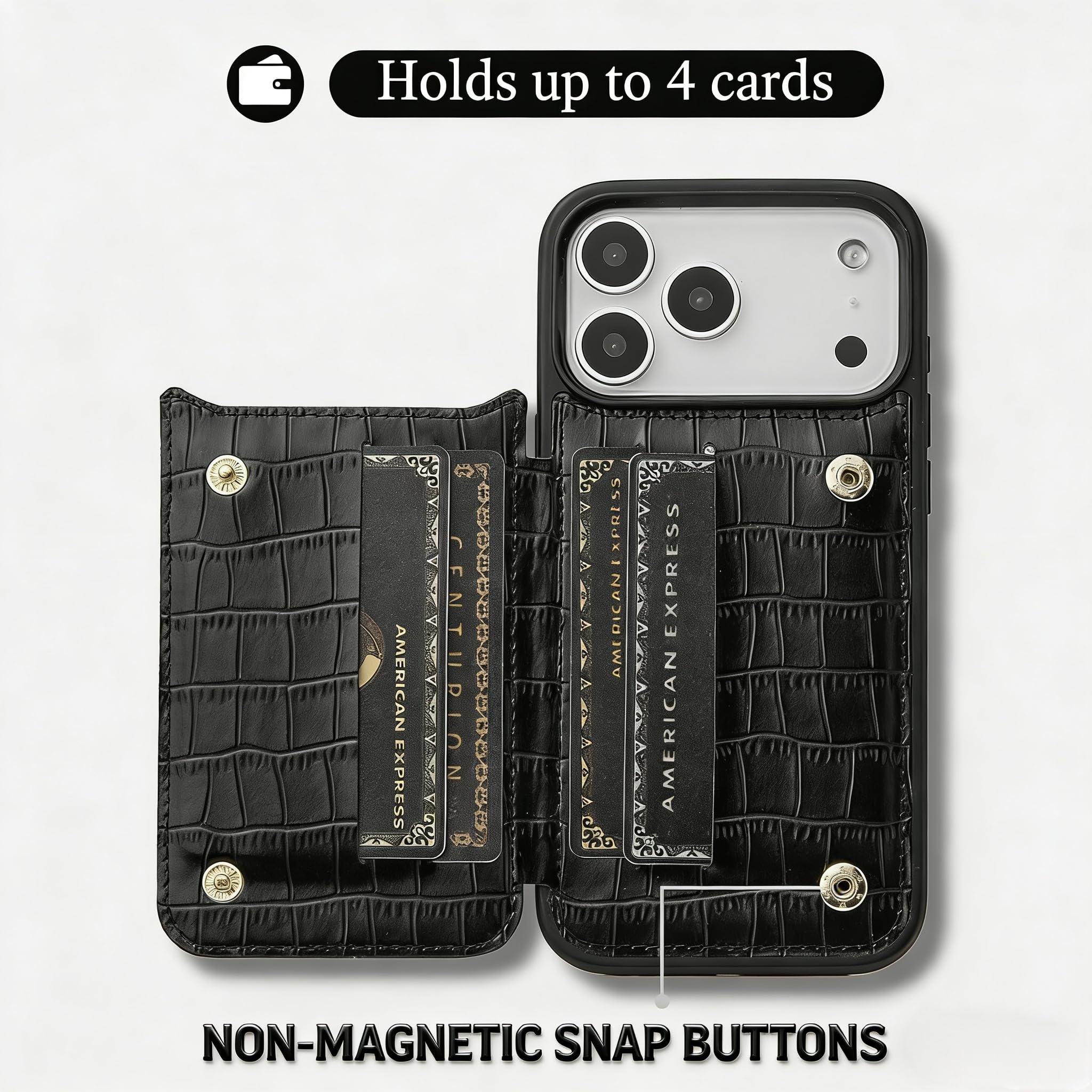 Amazon.co.jp: CUSTYPE iPhone 17 Pro ウォレットケース カード