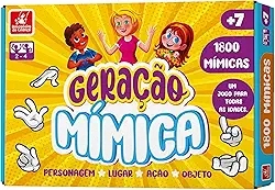 Brincadeira de Criança Jogo de Tabuleiro Geração Mímica
