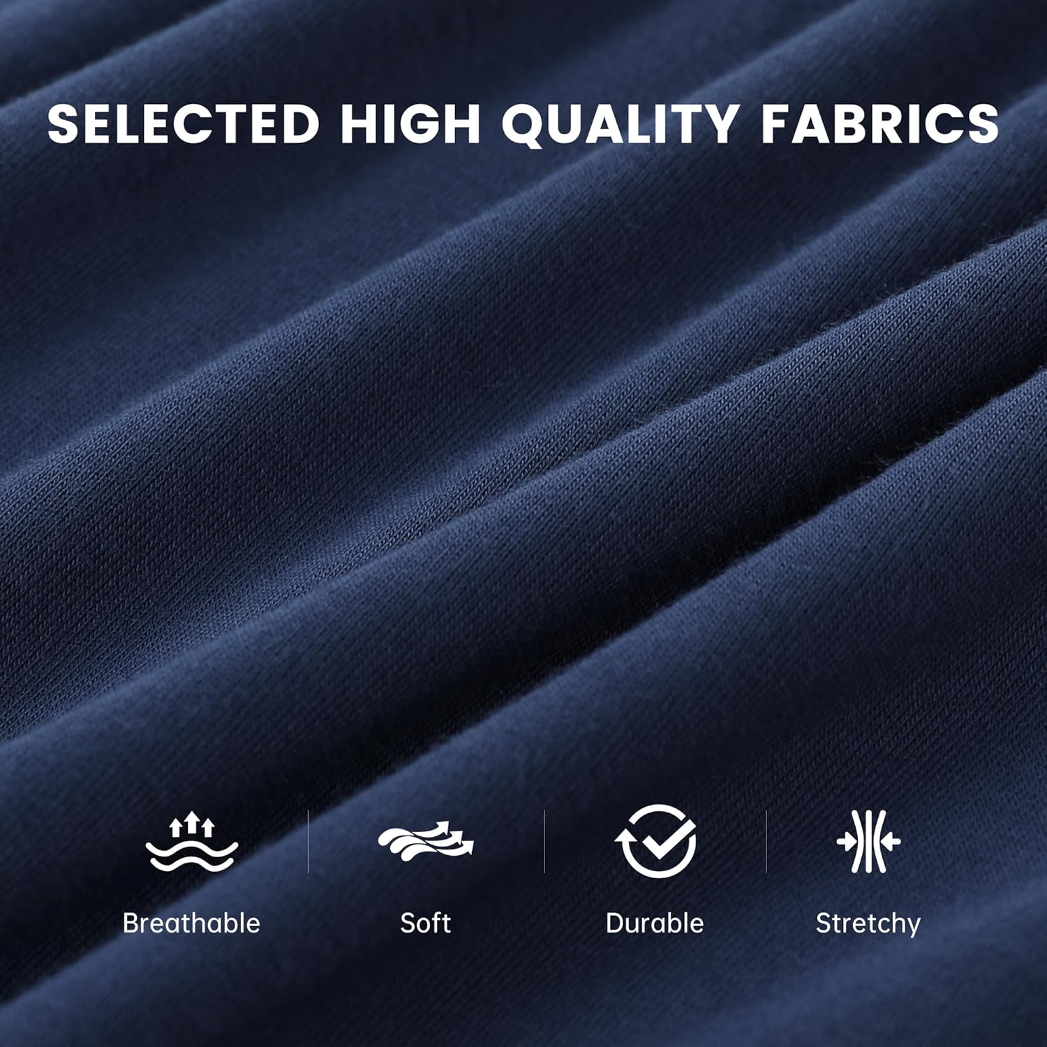 BAMBOO COOL Mens Boxer Shorts Underwear Soft Comfortable Breathable Knit Boxers Short for Men (3 or 5 Pack) - Image 5