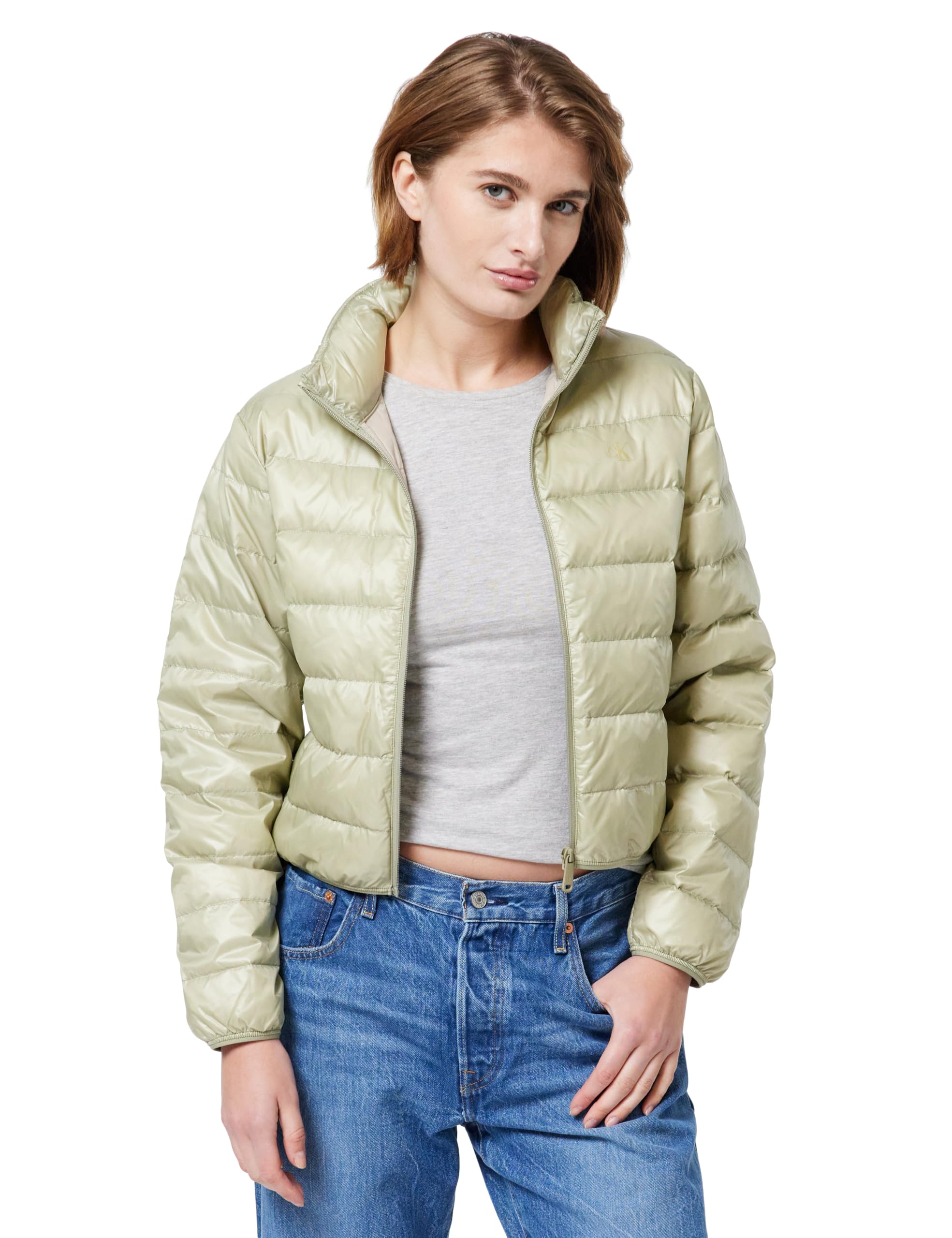Calvin Klein Cazadora acolchada Mujer Down Shine brillante